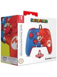 Controller Pdp Faceoff Deluxe Audio Super Mario Rosu Albastru NSW
