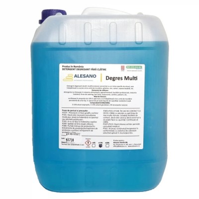 Degresant multisuprafete fara clatire, 10L, Degres Multi foto