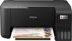 Multifunctional Epson EcoTank L3210, A4, inkjet, 10ppm, USB, CISS, Negru foto
