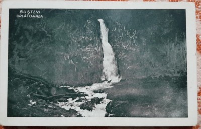 Carte postala, Busteni, Cascada Urlatoarea, 1928 foto