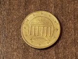 C50 - Moneda foarte veche - 50 euro centi - Germania - 2002D