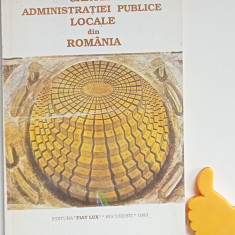 Cartea administratiei publice locale din Romania
