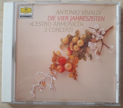 CD Vivaldi - Le Quattro Stagioni / L&amp;#039;estro Armonico Op. 3 foto