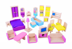 Mobilier pentru casuta papusii PlayLearn Toys foto