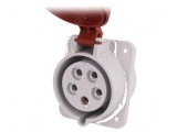 Conector alimentare AC trifazat soclu mamă 32A 400VAC IP44