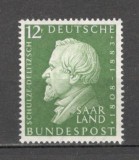 Saarland.1958 150 ani nastere H.Schulze-Delitsch SS.559