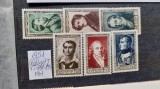 1951-Franta- YT=891-896 c.set MH, Nestampilat