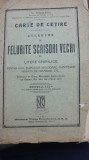 1922, CARTE DE CETIRE-CULEGERE SCRISORI VECHI CU LITERE CHIRILICE Al Rosculescu