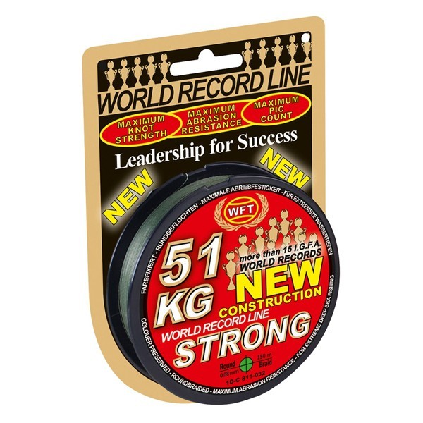 Fir textil WFT Strong Verde 10kg 0,08mm 150m