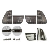 Set stopuri Spate Bmw X5, 01.1906, partea Stanga+Dreapta, interior; exterior; tip bec LED+P21W+PY21W; fumuriu, transparent; cu soclu bec; tuning;