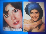 HOPCT LOT NR 1245 SYLVIA KRISTEL-ACTORI/ARTISTI-2 CARTI POSTALE-NECIRCULATE