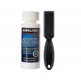 Minoxidil Kirkland 5%, 1 Luna Aplicare + Perie Curatare Impuritati, Tratament Pentru Barba / Scalp