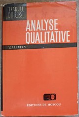 ANALYSE QUALITATIVE-V. ALEXEEV-228029 foto