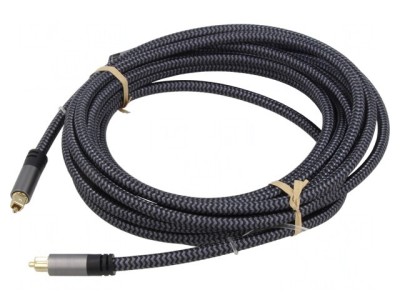 Cablu Toslink Audio Digital 1m Aurit PVC foto