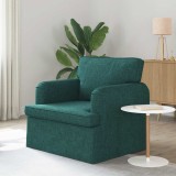 vidaXL Canapea 60cm Verde &icirc;nchis Metal 42024479