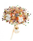 Buchet cu bumbac si plante naturale uscate, Eventissimi&reg;
