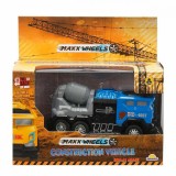 Cumpara ieftin Vehicul de constructie cu betoniera, Maxx Wheels, Albastru