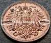 Moneda istorica 1 HELLER - AUSTRO-UNGARIA, anul 1915 *cod 2823 = ERORI UNC!, Europa