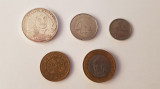 Monede vechi Germ., Belgia, Franta, Elvetia, Italia, Iugoslavia, Cipru