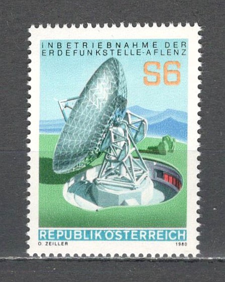 Austria.1980 Inaugurarea Statiei de Comunicatii Aflenz MA.919