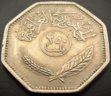 Cumpara ieftin Moneda exotica 250 FILS - IRAK, anul 1980 * cod 5050, Asia