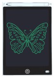 Cumpara ieftin Tableta grafica de desenat pentru copii de 12 inch diagonala, cu buton de stergere si creion - Alb, Dactylion