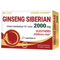 GINSENG SIBERIAN 2000MG 30CPS VEGETALE