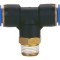Conector PB (tip T cu filet) 6mm 1/8&quot; MA0117.050