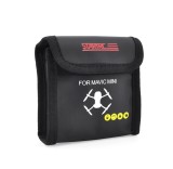 Geanta ignifuga STARTRC transport 2 baterii drona DJI Mini 3 Pro, DJI Mini 2/1, rezistenta la foc si apa