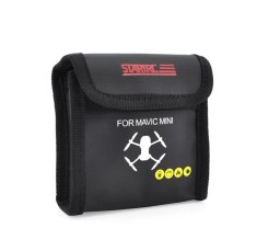 Geanta ignifuga STARTRC transport 2 baterii drona DJI Mini 3 Pro, DJI Mini 2/1, rezistenta la foc si apa