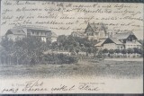 Carte postala, Vilele Tornay și Papolczy din Bucuresti, 1906