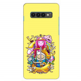 Husa compatibila cu Samsung Galaxy S10 Silicon Gel Tpu Model Adventure Time Poster