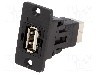 Conector {{Tip conector}}, versiune USB 2.0, {{Orientare spa&amp;#355;iala}}, CLIFF - CP30609N
