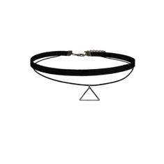 Choker Mystyle Fashion Black pyramid - Colier elegant pentru gat