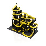 Cumpara ieftin Set constructie circuit Hubelino Marble Run Pi Starter 214 piese