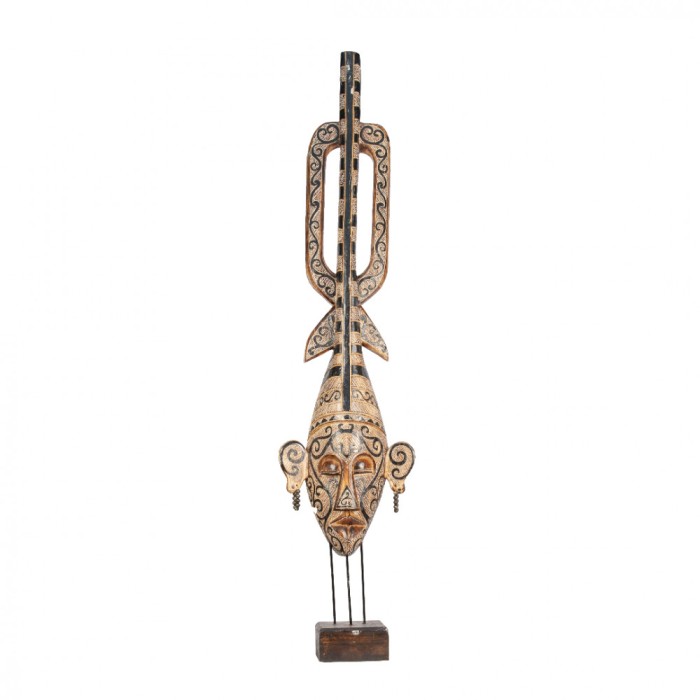 Sculptura Maori pictata manual Sunrise Ao