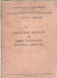 Cumpara ieftin Regulile jocului si ghidul universal pentru arbitri