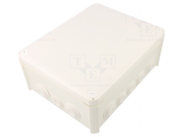 Cutie de Conexiuni IP66 Albă 190x240x95mm