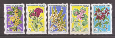 Congo 1971 - Flori tropicale (dep. lipsa 1 val.), MNH foto