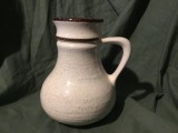 Vintage / Design - Vaza din ceramica model deosebit cu marcaj Strehla Germany !