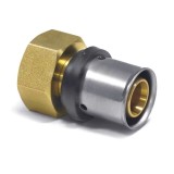 Racord Presfitting, 16mm x 1/2" IG, pentru instalații sigure, Boni-Shop