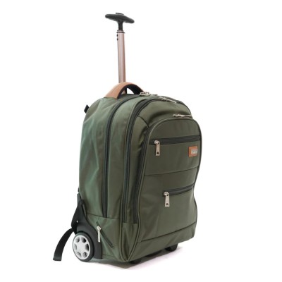 Rucsac tip Troler Ella Icon Atena Verde - 49x35x23 cm ComfortTravel Luggage foto