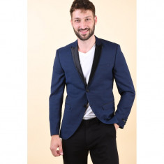 Sacou Jack&amp;amp;Jones Solaris Super Slim Dark Navy foto