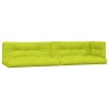 Perne de paleti, 5 buc, verde aprins, material textil