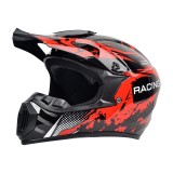 Casca Moto/Enduro, Interior Confortabil, Ventilatie Multipla, pentru Motociclete, Cross, Enduro, ATV, Dirt Bike, FIXATO, Marime M, Rosu