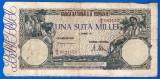 (31) BANCNOTA ROMANIA - 100.000 LEI 1946 (21 OCTOMBRIE 1946), FILIGRAN ORIZONTAL