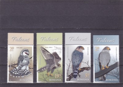 ROMANIA 2021 - PASARI SOIMI, SERIE CU TABS,MNH - LP 2315. foto