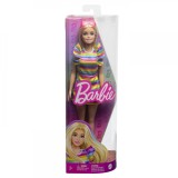 Papusa barbie fashionista blonda cu aparat dentar, Mattel