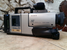 Camera vintage video 8 SONY CCD-V100 Pro DEFECTA foto