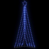 VidaXL Pom de Crăciun LED 339 LED-uri Albastru 187 cm